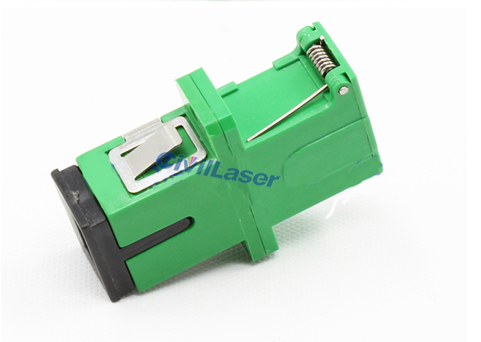 SC Fiber Coupler  Fiber Optic Adapter Singal Mode Singal Core Flange Plate